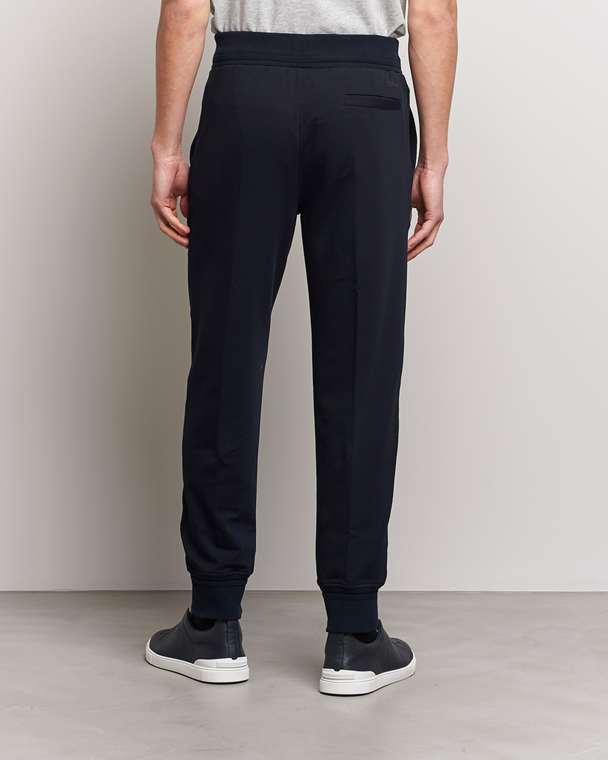 Homme | Pantalons | Zegna | Cotton Stretch Joggers Navy