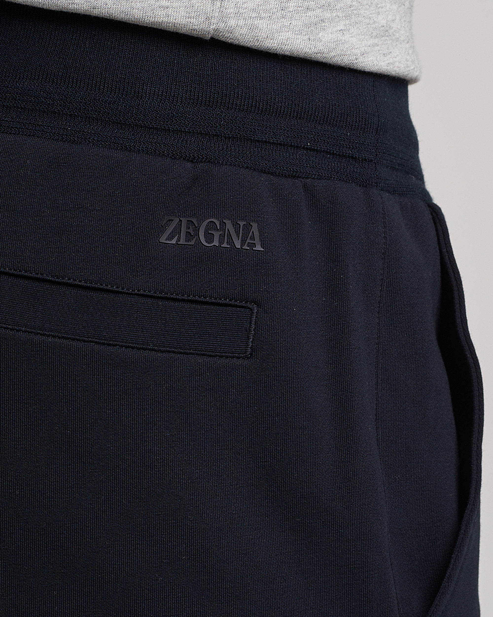 Homme | Pantalons | Zegna | Cotton Stretch Joggers Navy