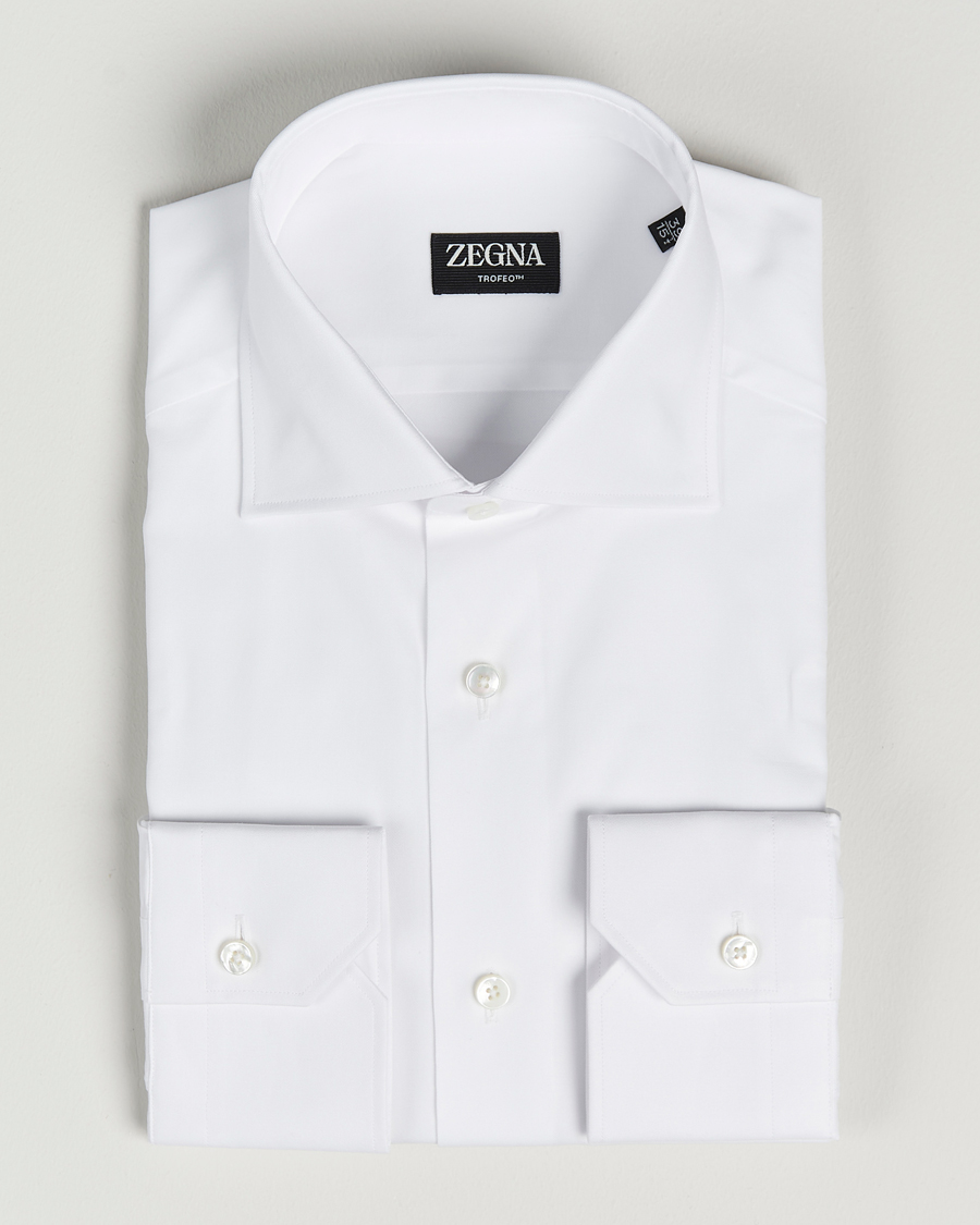 Homme | Chemises | Zegna | Slim Fit Trofeo Dress Shirt White