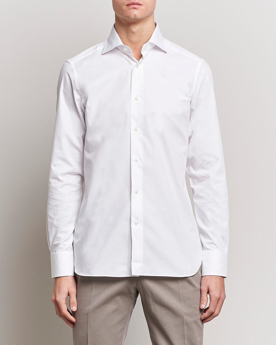Homme | Chemises | Zegna | Slim Fit Trofeo Dress Shirt White