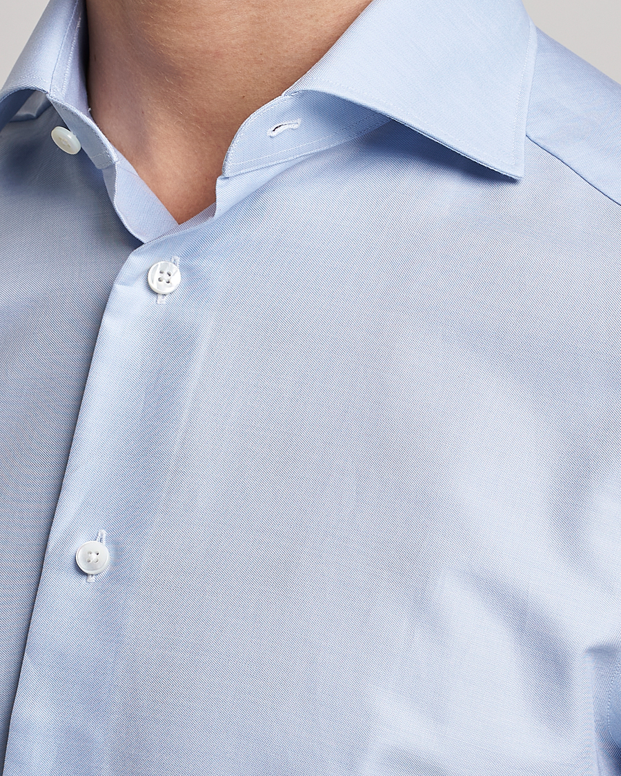Homme | Chemises | Zegna | Slim Fit Trofeo Dress Shirt Light Blue