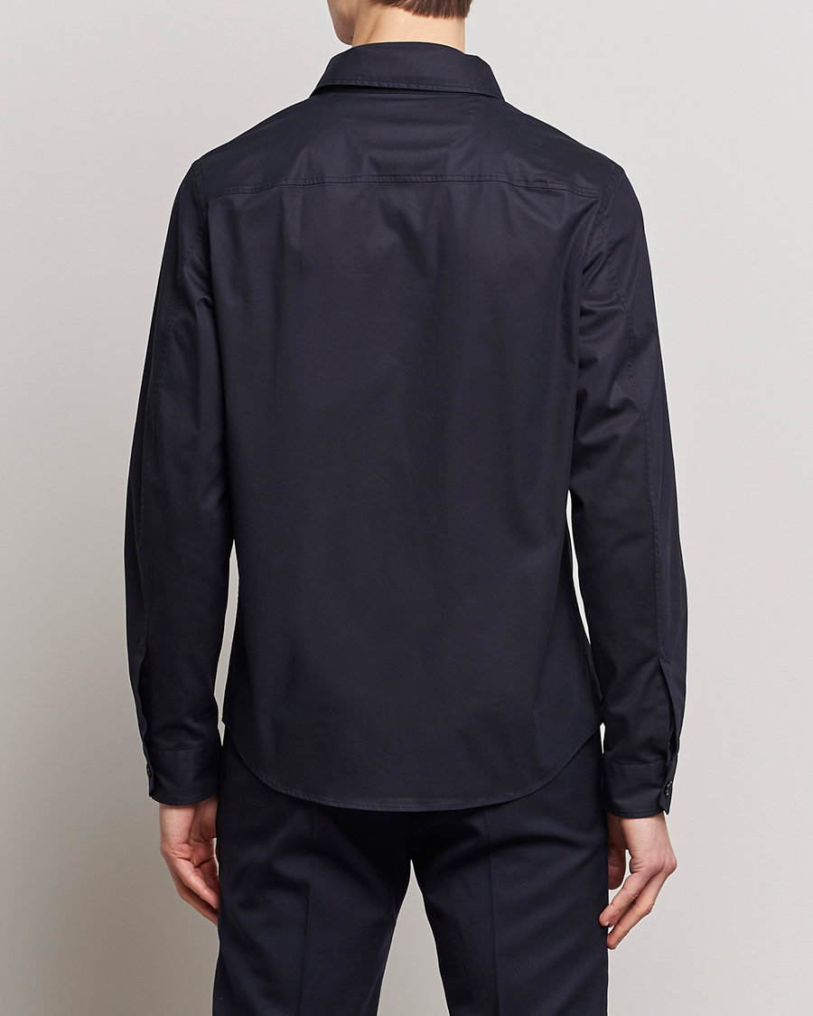 Homme | Chemises | Zegna | Premium Cotton Overshirt Navy