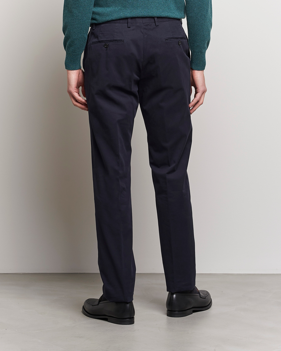 Homme | Pantalons | Zegna | Slim Fit Premium Cotton Chinos Navy
