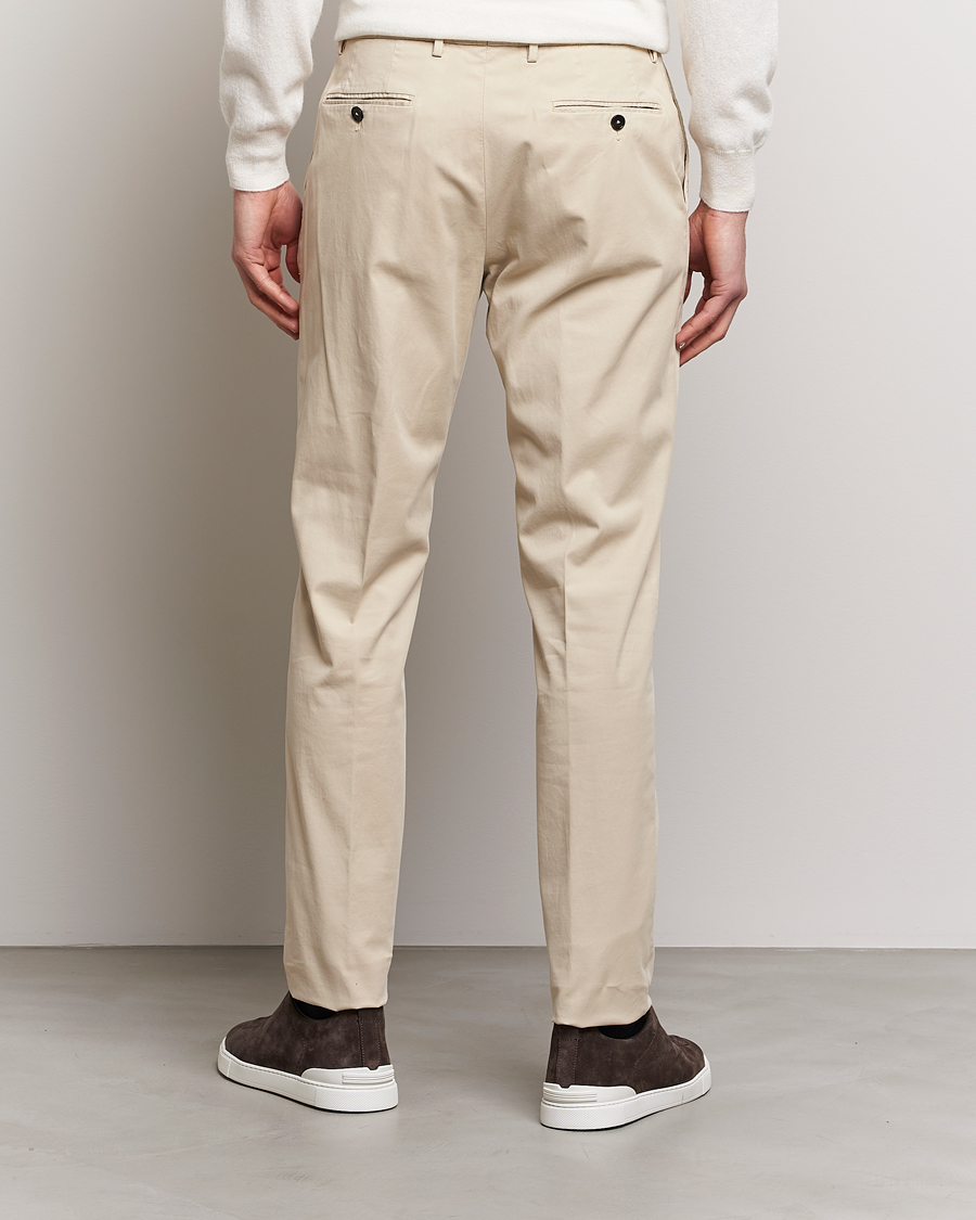 Homme | Pantalons | Zegna | Slim Fit Premium Cotton Chinos Off White