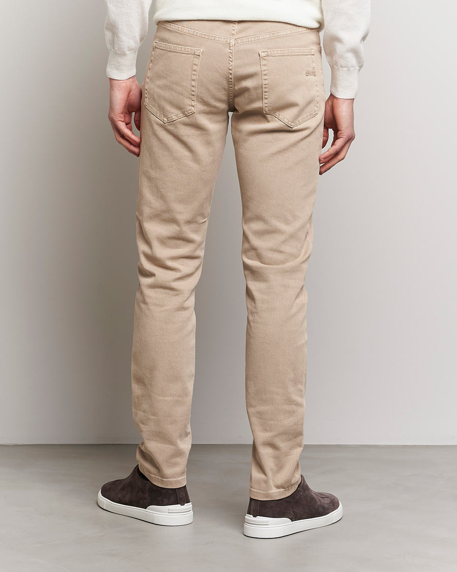 Homme | Pantalons | Zegna | Slim Fit Dyed 5-Pocket Pants Brown