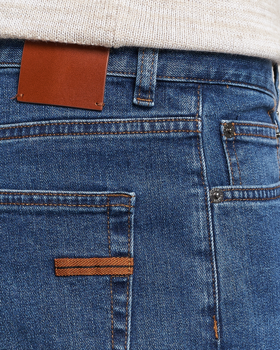 Homme | Jeans | Zegna | Slim Fit Stretch Denim Jeans Stone Wash
