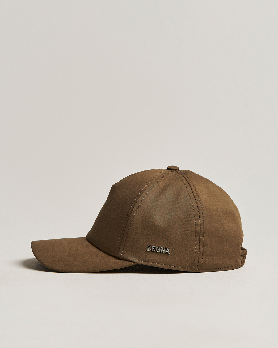 Homme | Zegna Baseball Cap Olive | Zegna | Baseball Cap Olive
