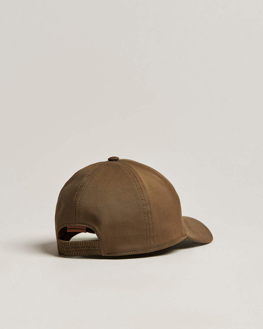 Homme | Zegna Baseball Cap Olive | Zegna | Baseball Cap Olive