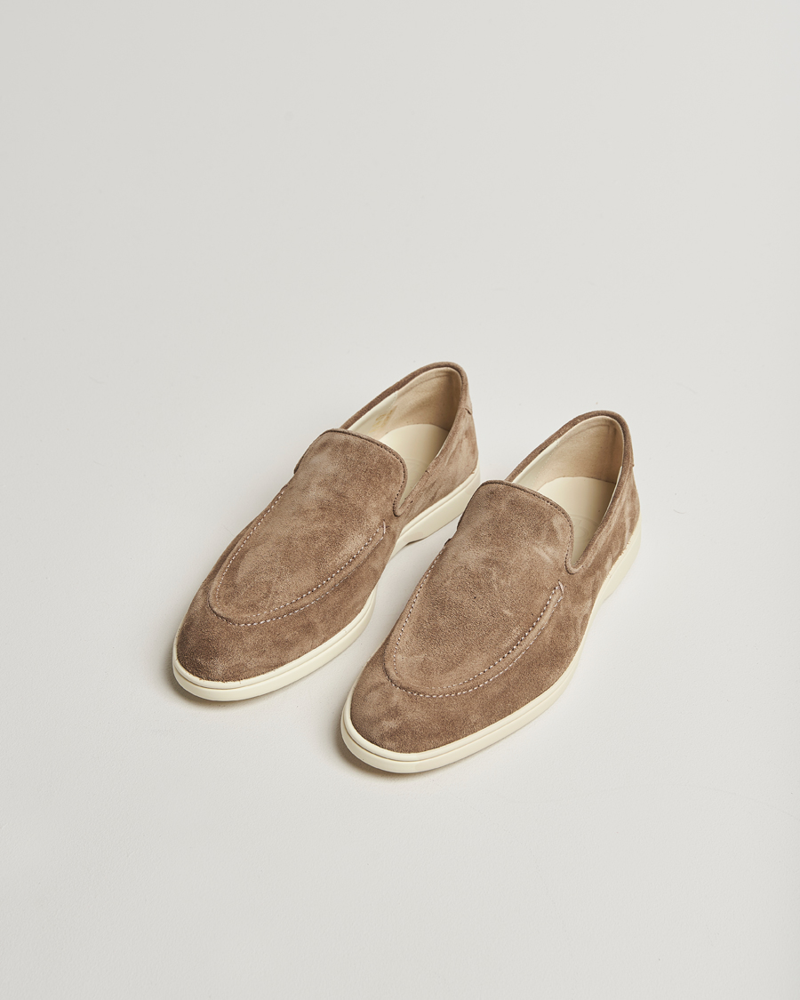 Homme | Loafers | CQP | Debonair Suede Loafers Tabac