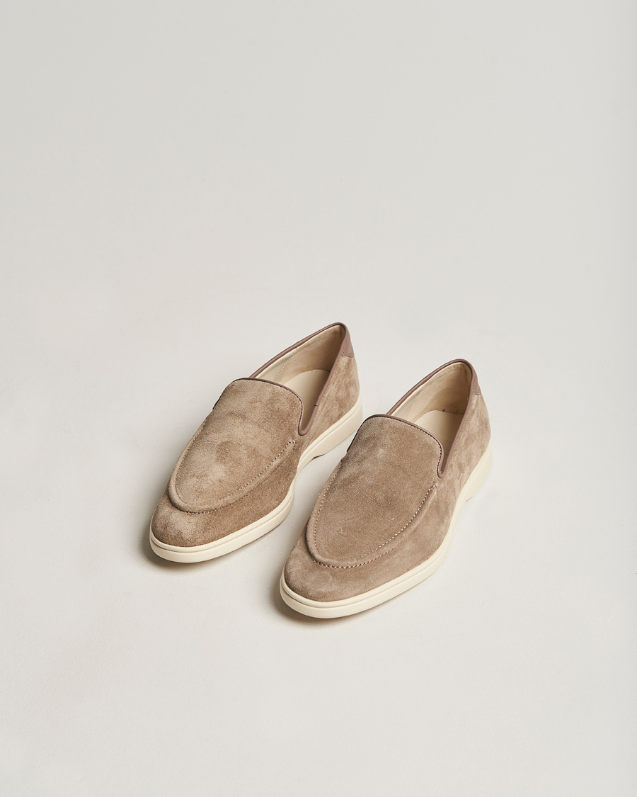 Homme | Sections | CQP | Debonair Suede Loafers Tabac