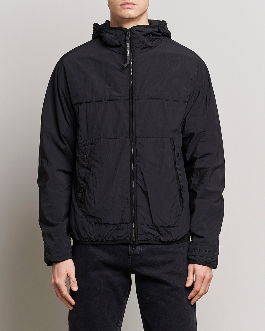 Homme | Manteaux Et Vestes | C.P. Company | Polartek G.D.P.Nylon Hood Jacket Black