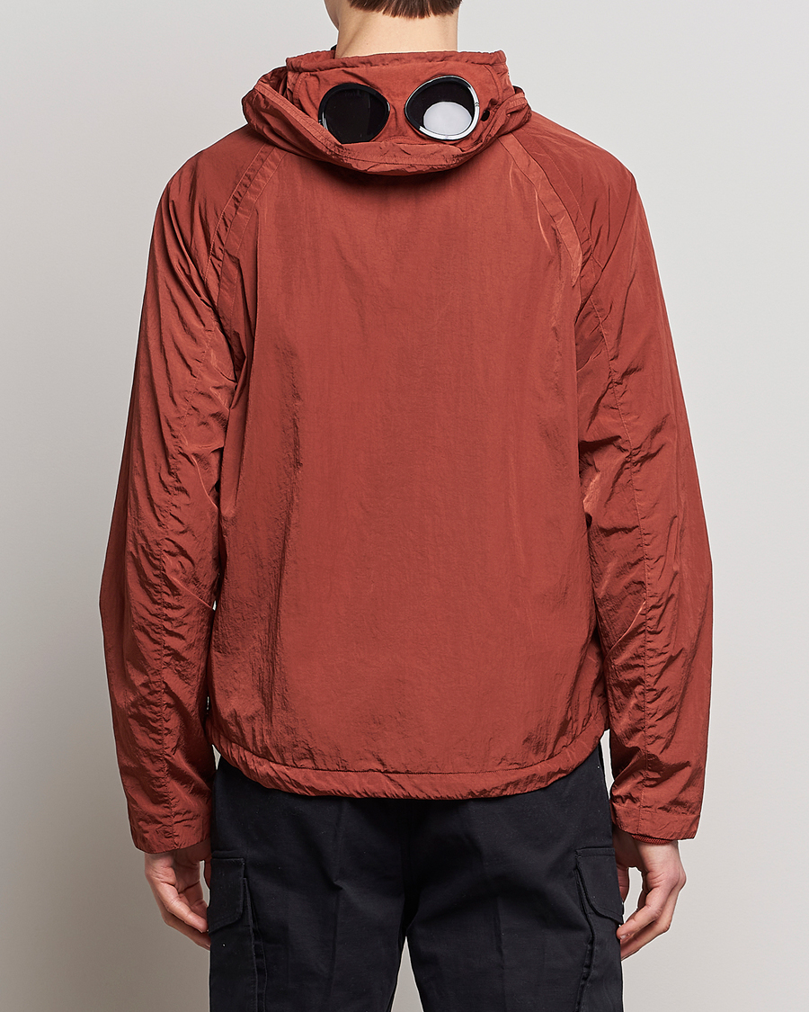 Homme | Manteaux Et Vestes | C.P. Company | Chrome Re-cycled Nylon Goggle Jacket Rust
