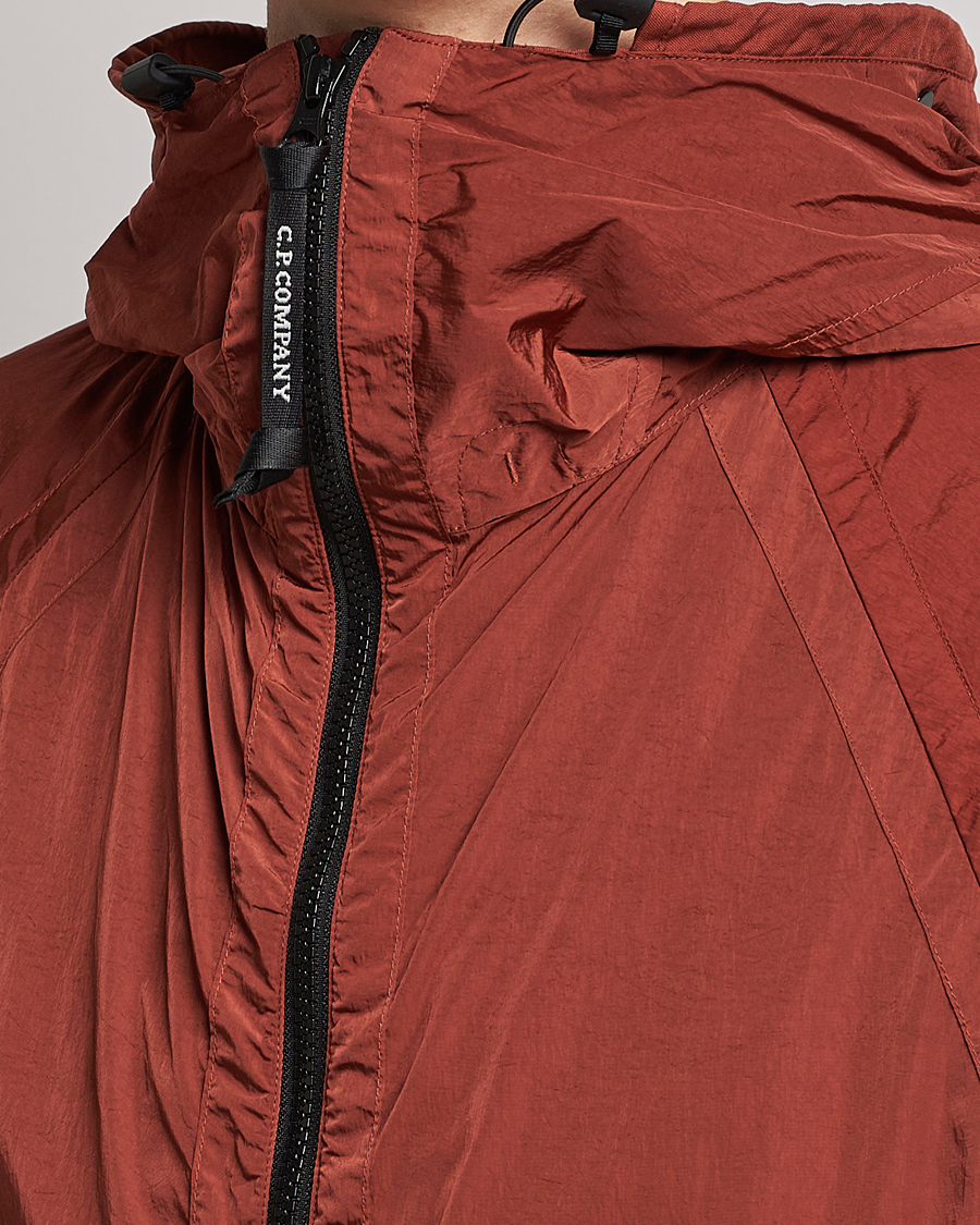 Homme | Manteaux Et Vestes | C.P. Company | Chrome Re-cycled Nylon Goggle Jacket Rust