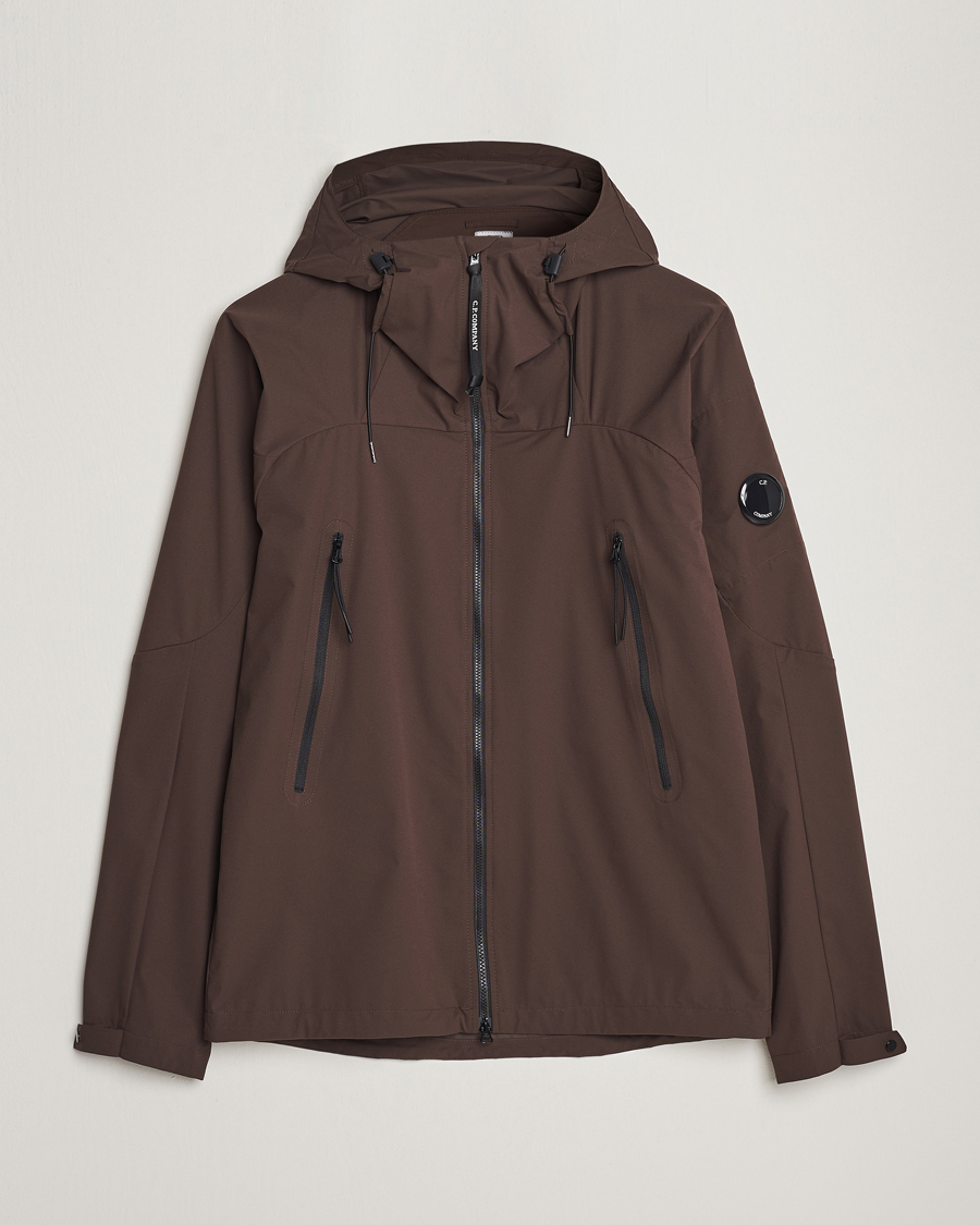 Homme | Manteaux Et Vestes | C.P. Company | Pro-tek Hooded Lens Jacket Brown