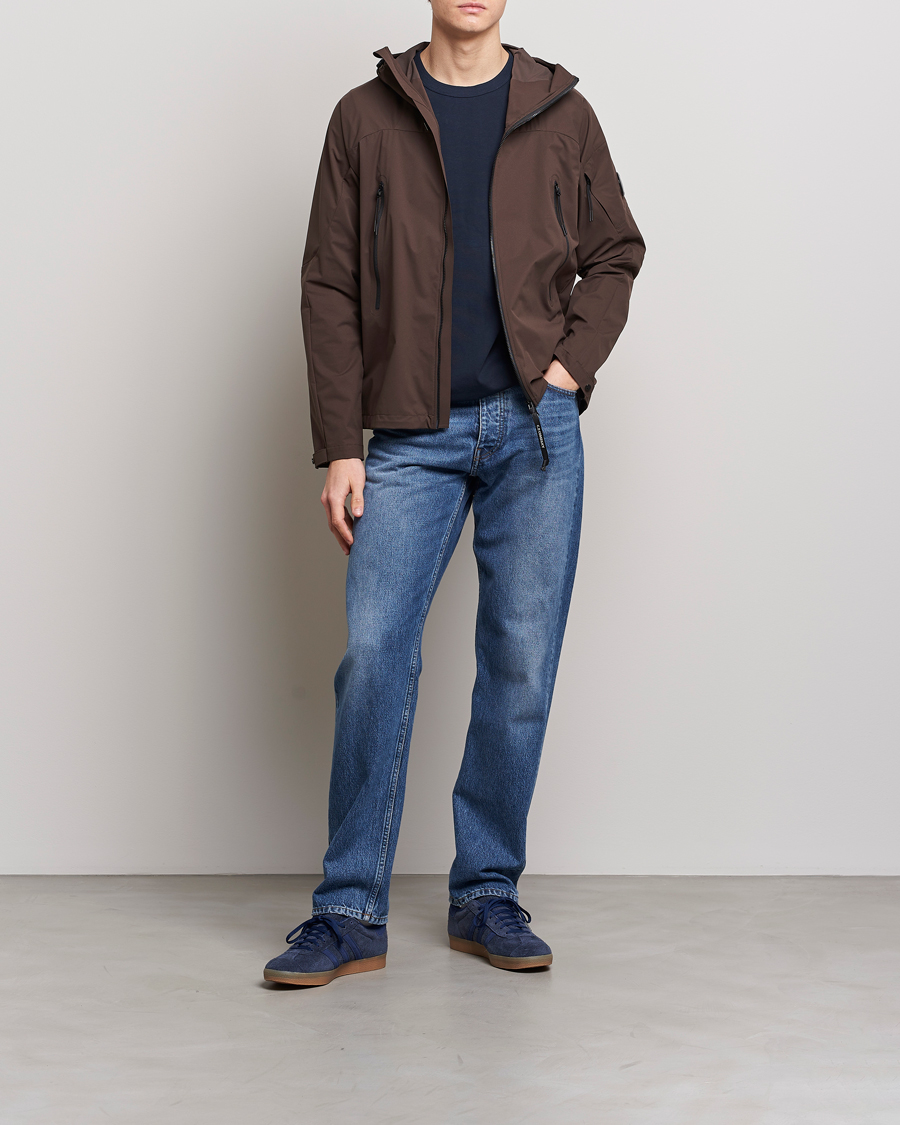 Homme | Manteaux Et Vestes | C.P. Company | Pro-tek Hooded Lens Jacket Brown