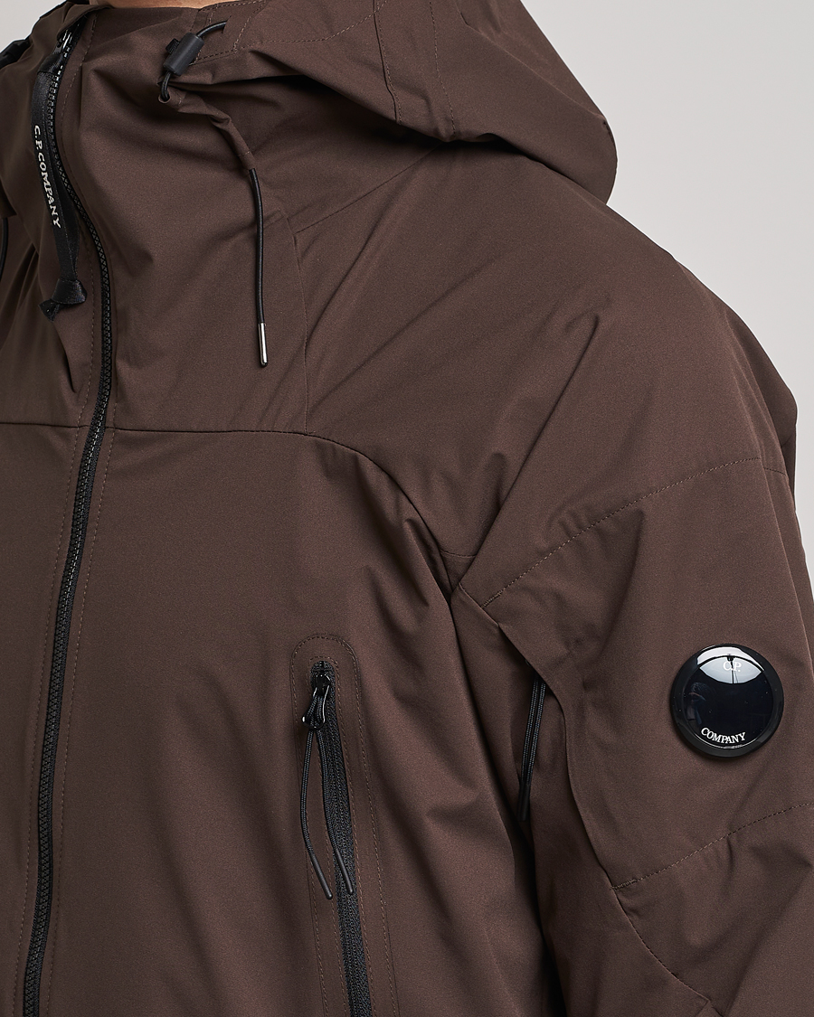 Homme | Manteaux Et Vestes | C.P. Company | Pro-tek Hooded Lens Jacket Brown