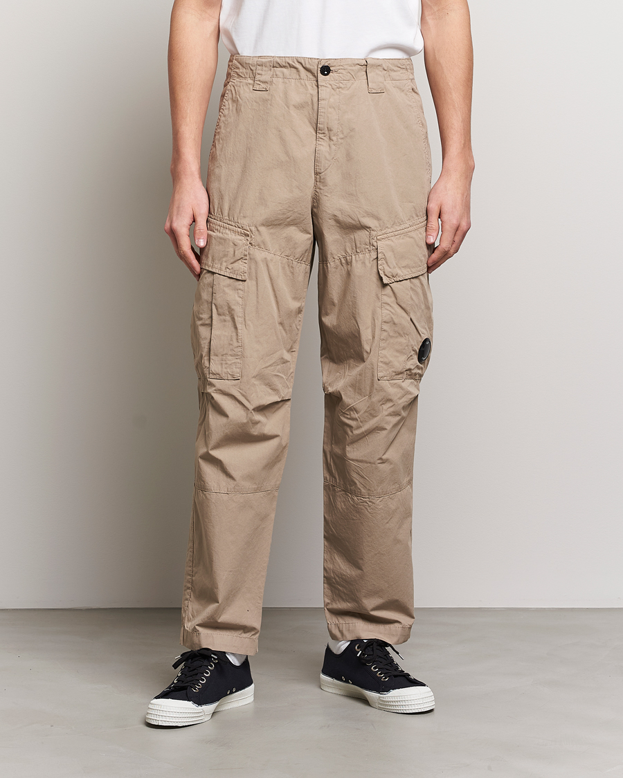 Homme | Pantalons | C.P. Company | Microreps No Peach Loose Fit Cargo Pants Sand