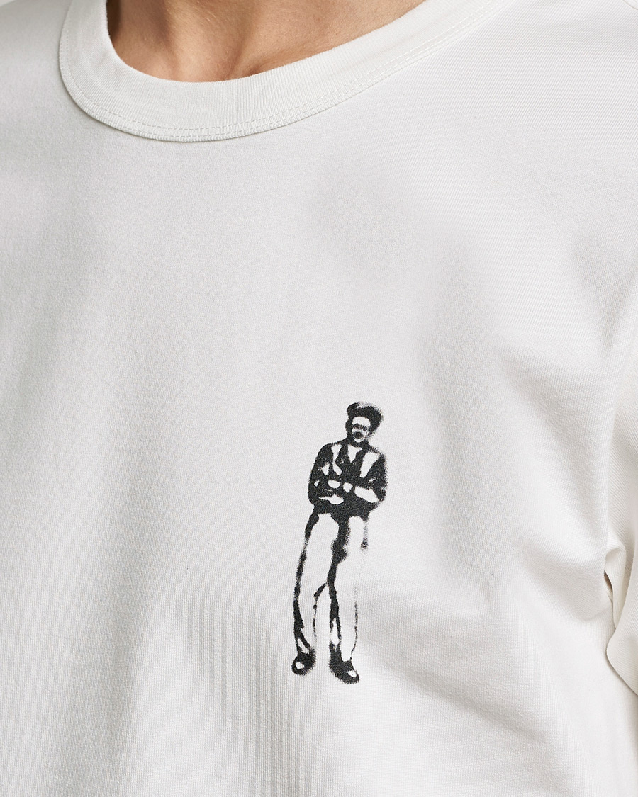 Homme | T-shirts | C.P. Company | Heavy Mercerized Cotton Printed Logo T-Shirt White