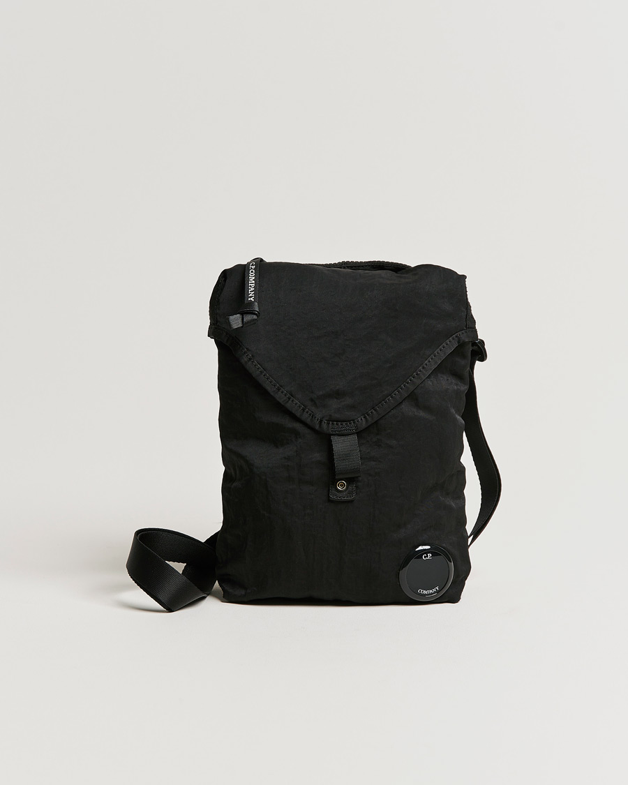 Homme | C.P. Company Nylon B Small Shoulder Bag Black | C.P. Company | Nylon B Small Shoulder Bag Black