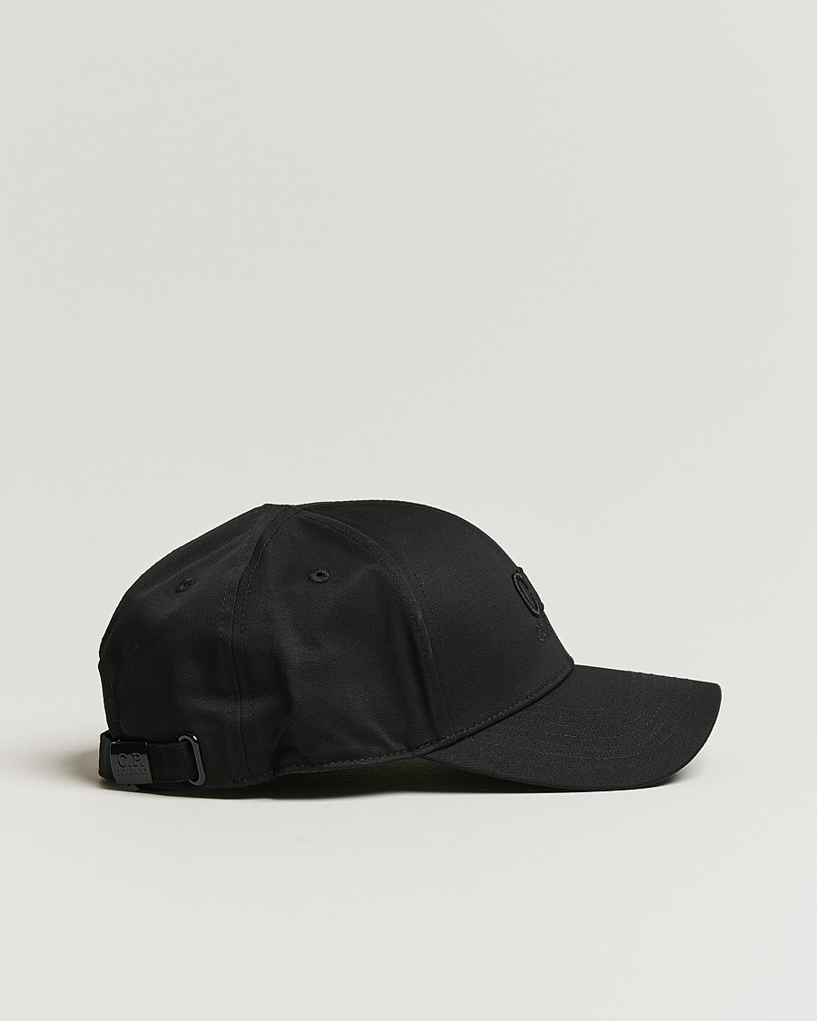 Homme | C.P. Company Cotton Gabardine Cap Black | C.P. Company | Cotton Gabardine Cap Black