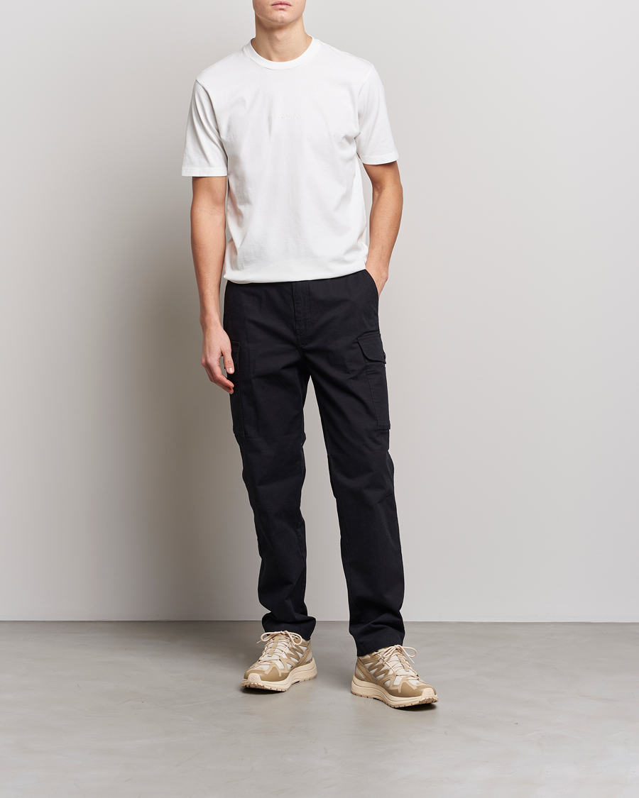 Homme | T-shirts | C.P. Company | Garment Dyed Jersey Printed T-Shirt White