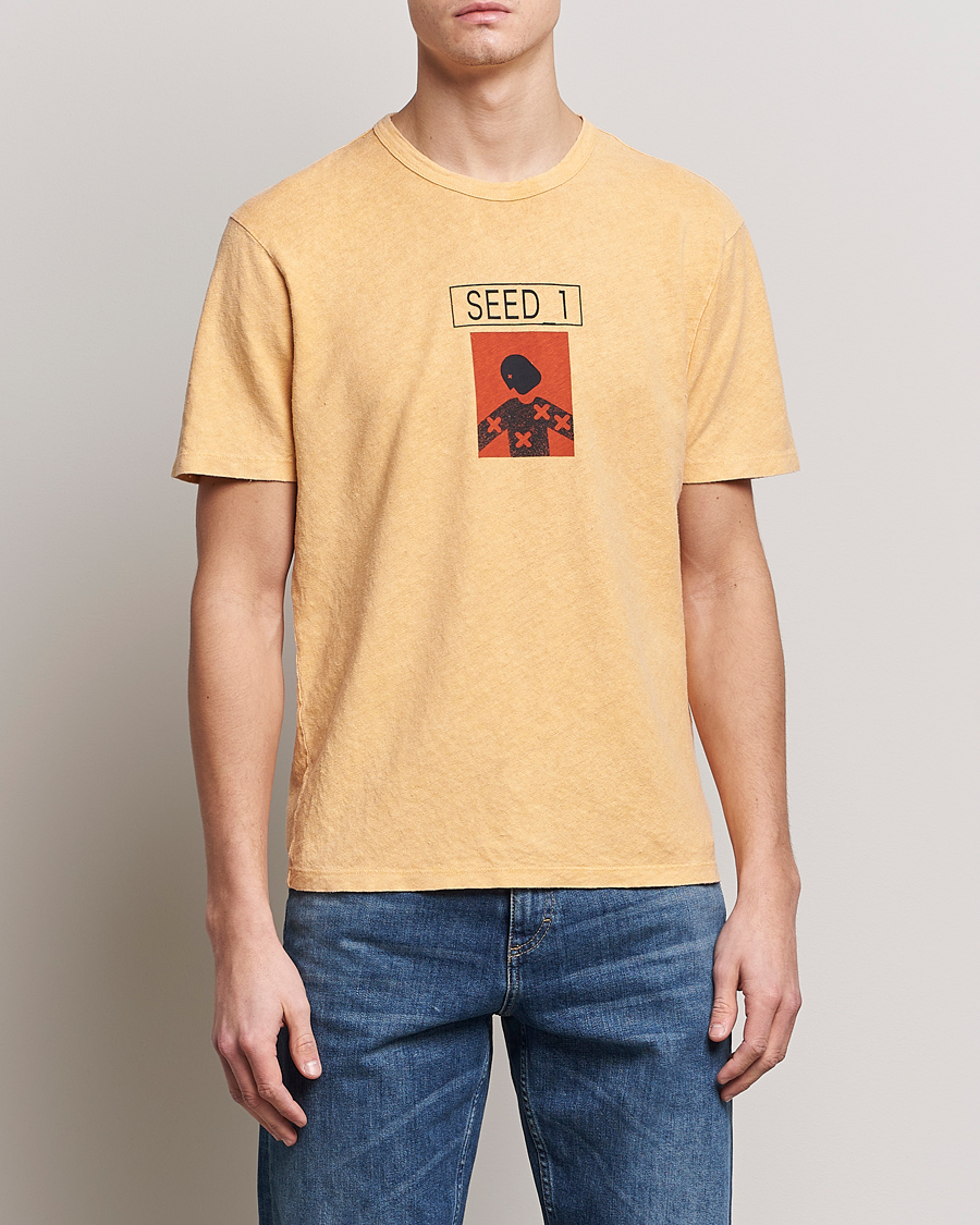 Homme | T-shirts | C.P. Company | Seed Recycled Hemp T-Shirt Orange