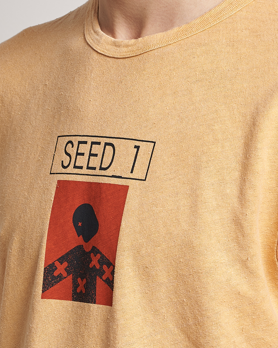 Homme | T-shirts | C.P. Company | Seed Recycled Hemp T-Shirt Orange