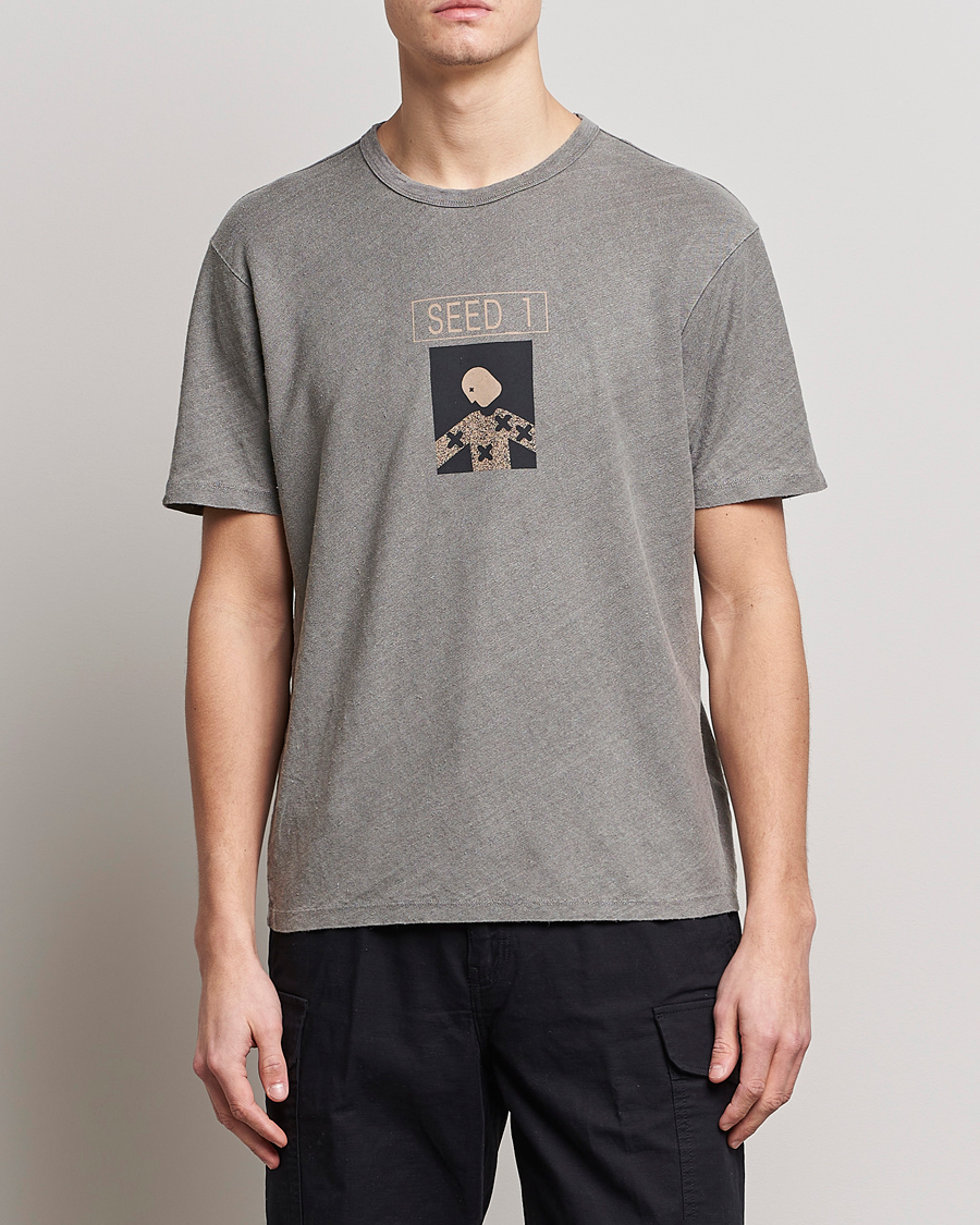Homme | T-shirts | C.P. Company | Seed Recycled Hemp T-Shirt Grey