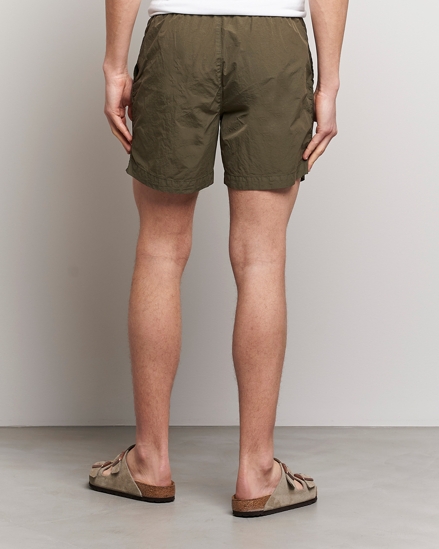 Homme | Maillots De Bain | C.P. Company | Flatt Nylon Garment Dyed Swimshorts Olive