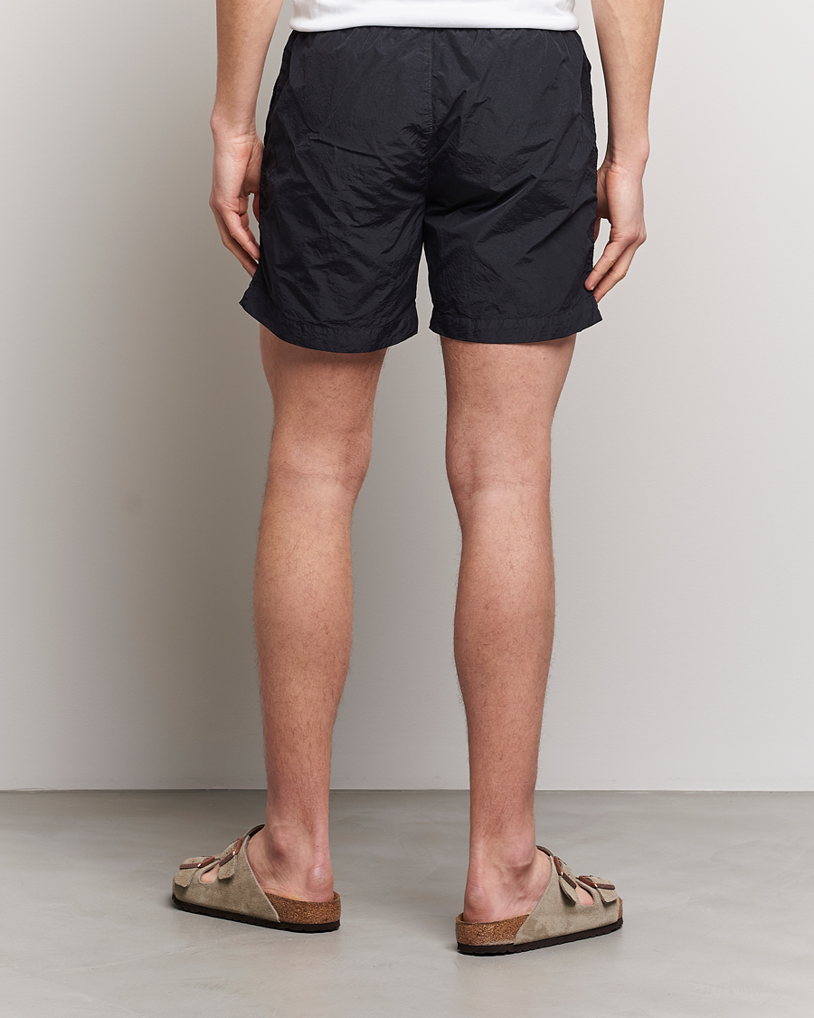Homme | Maillots De Bain | C.P. Company | Flatt Nylon Garment Dyed Swimshorts Black