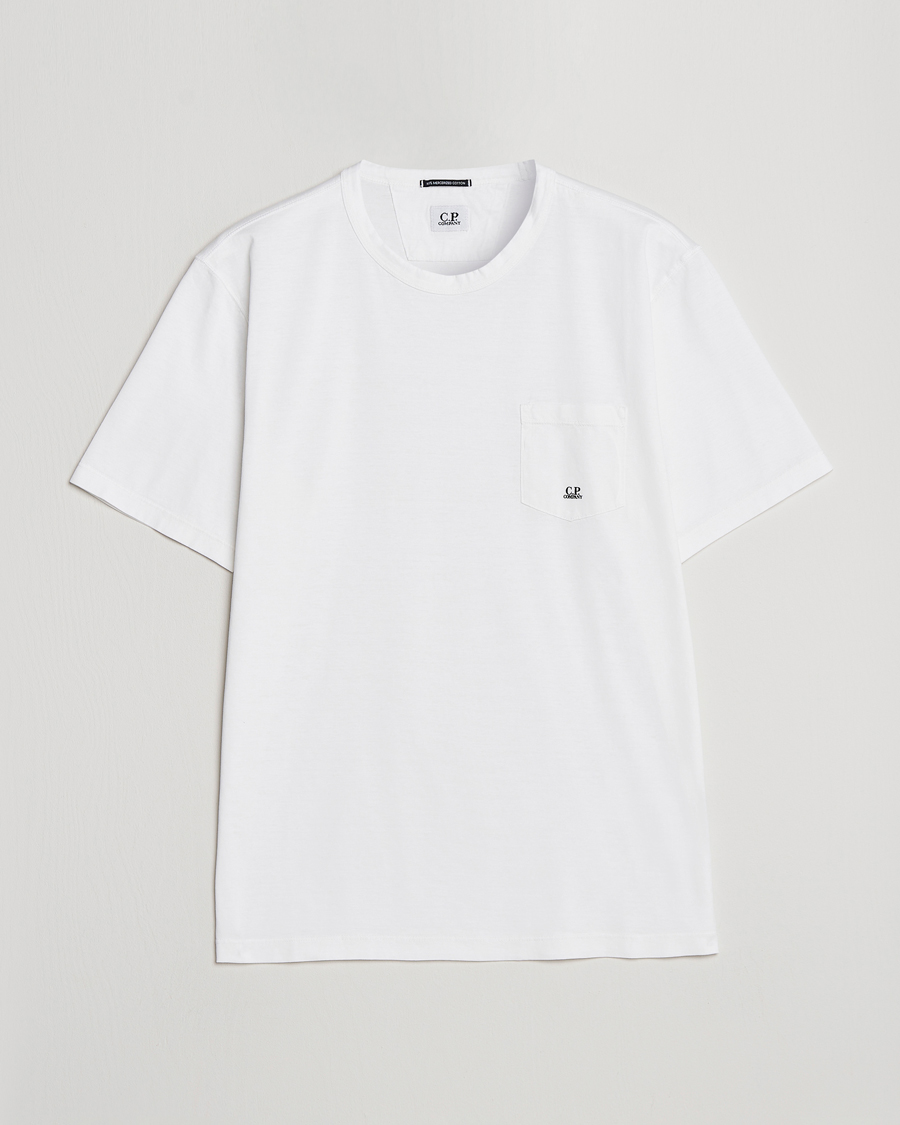 Homme | T-shirts | C.P. Company | Mercerized Cotton Pocket T-Shirt White