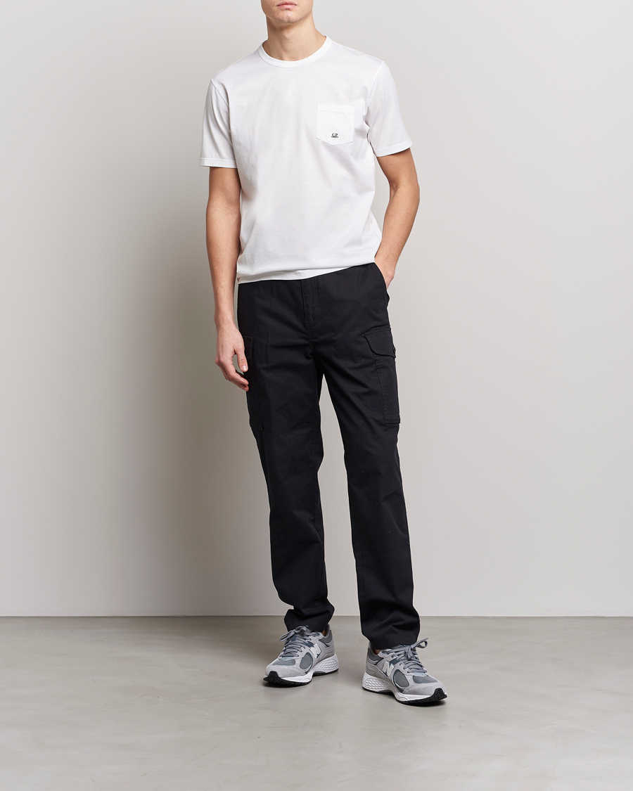 Homme | T-shirts | C.P. Company | Mercerized Cotton Pocket T-Shirt White