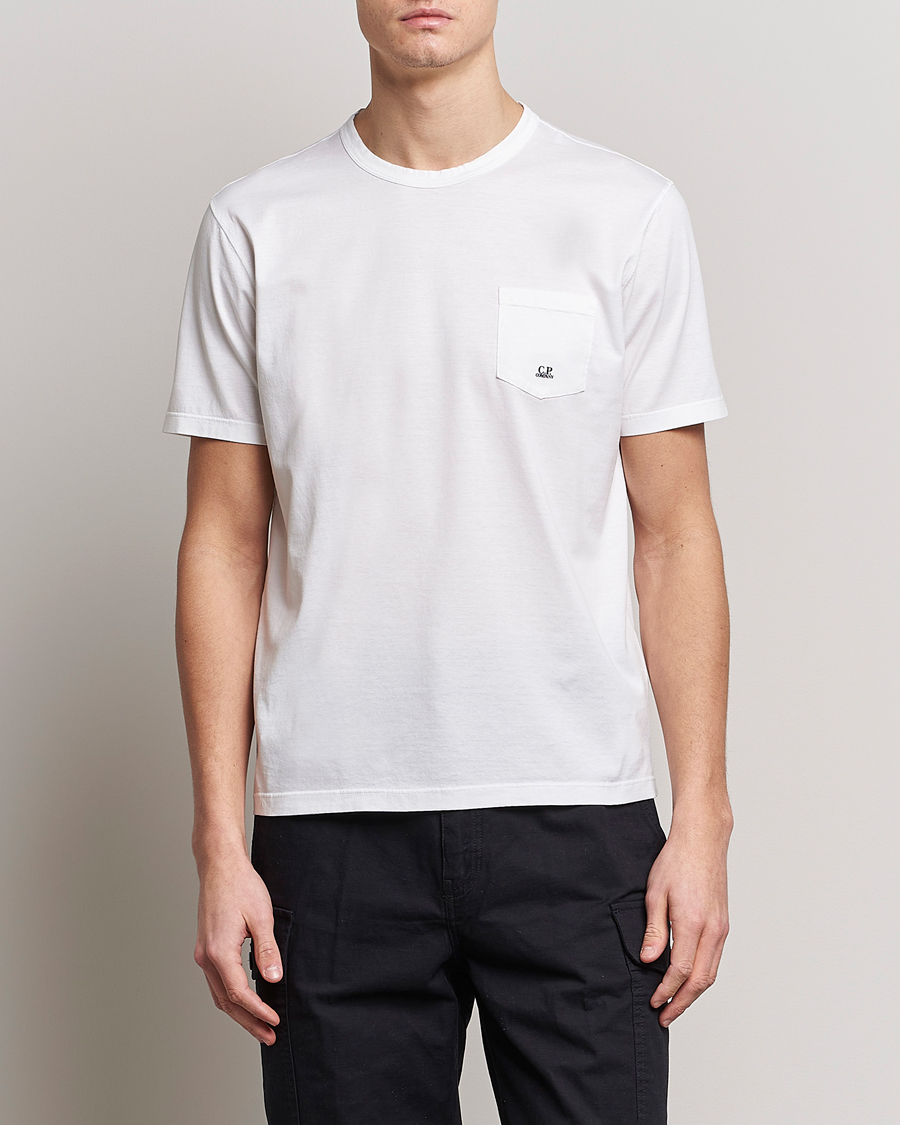 Homme | T-shirts | C.P. Company | Mercerized Cotton Pocket T-Shirt White