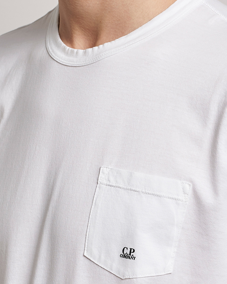 Homme | T-shirts | C.P. Company | Mercerized Cotton Pocket T-Shirt White