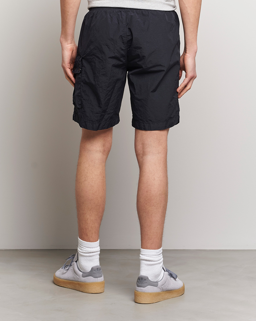 Homme | Shorts | C.P. Company | Flatt Nylon Garment Dyed Shorts Black