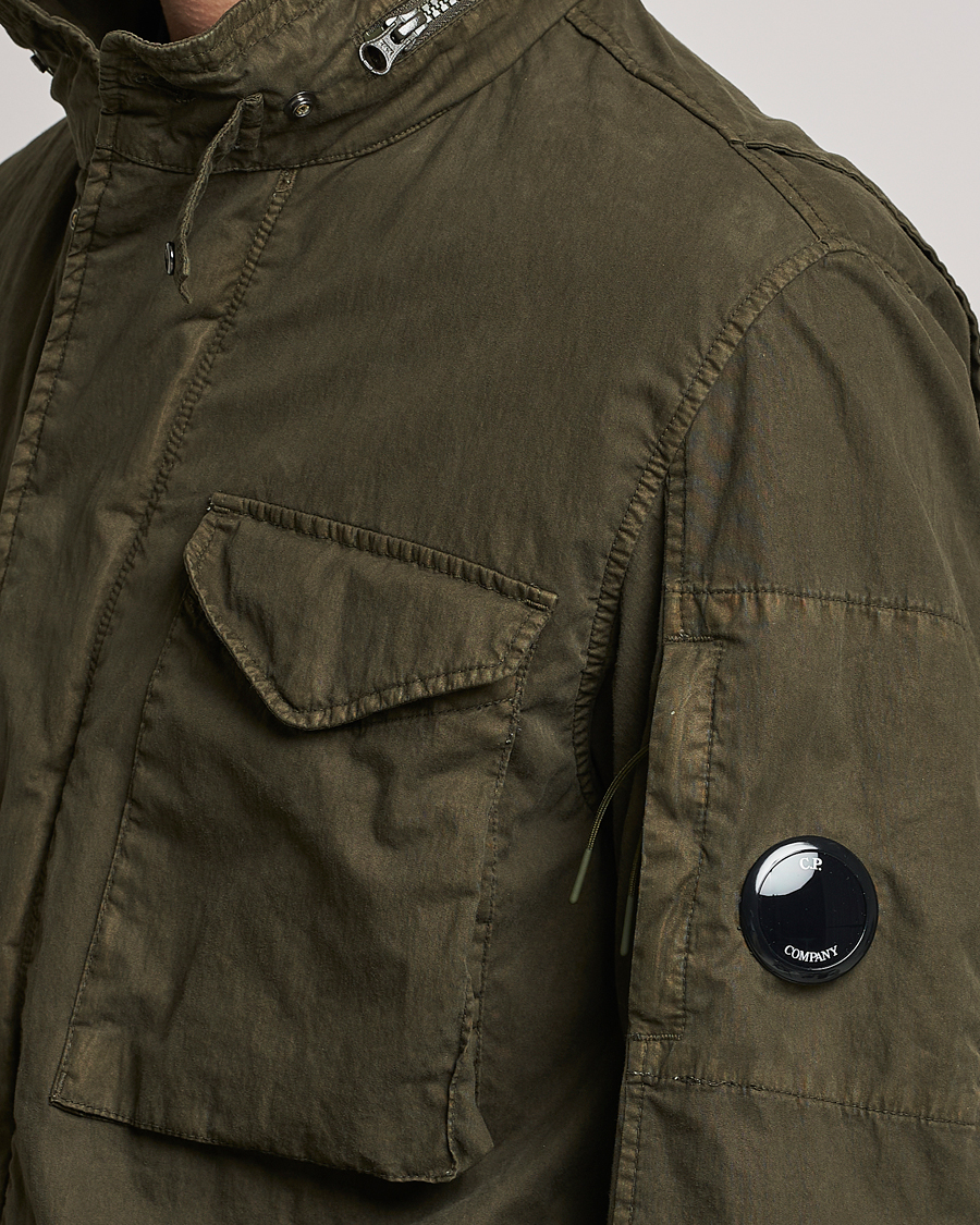 Homme | Manteaux Et Vestes | C.P. Company | 50 Fili GUM Cotton Field Jacket Olive
