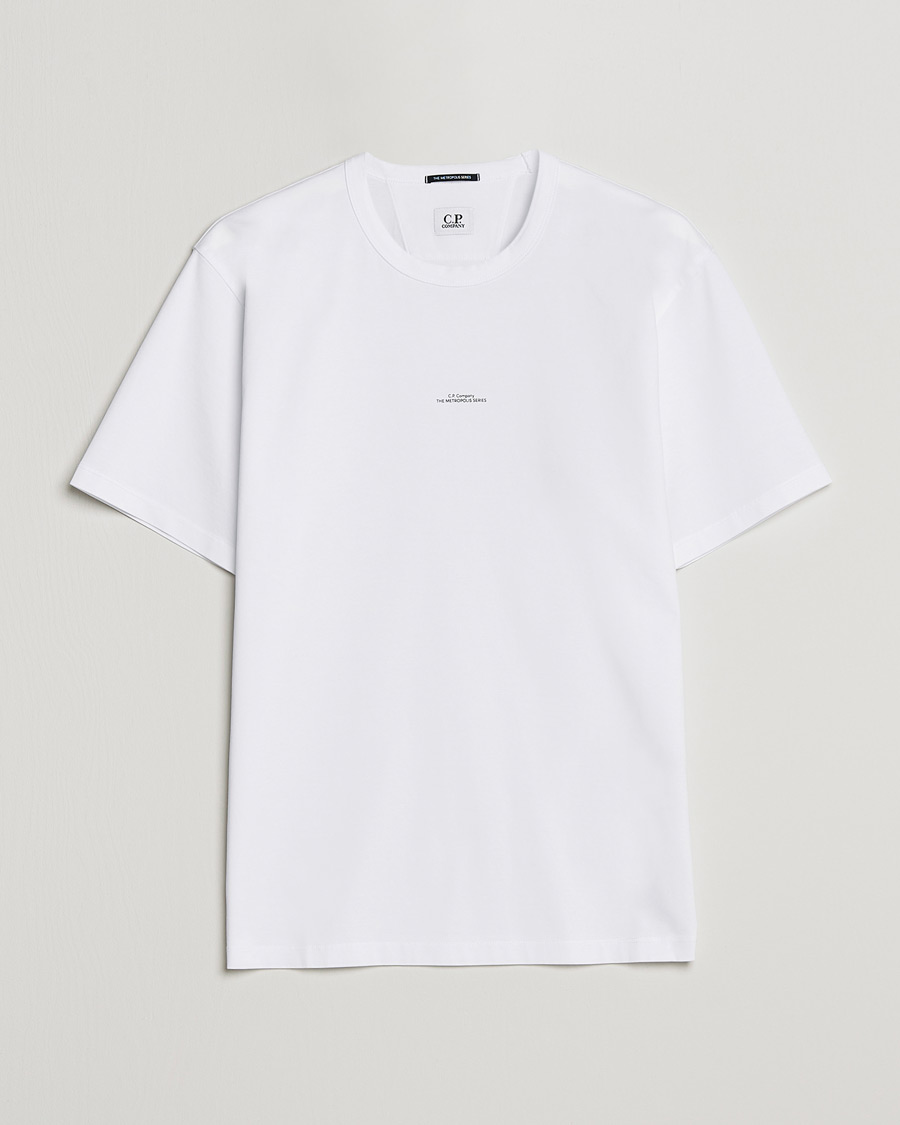 Homme | T-shirts | C.P. Company | Metropolis Mercerized Jersey T-Shirt White