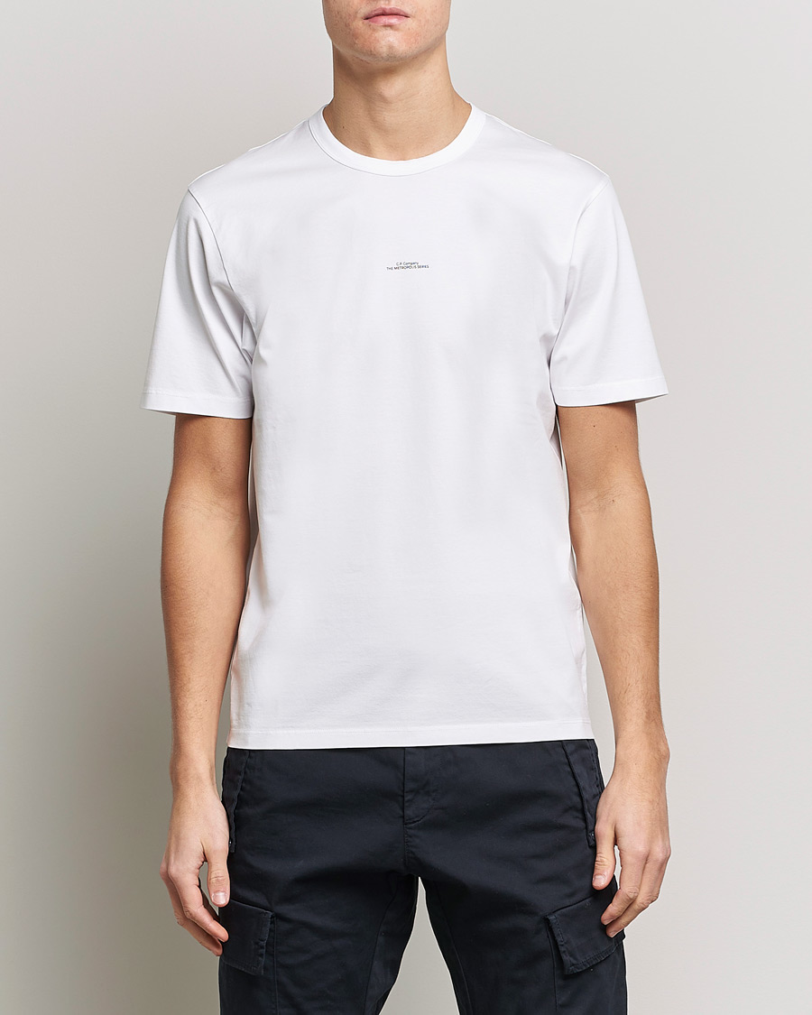 Homme | T-shirts | C.P. Company | Metropolis Mercerized Jersey T-Shirt White