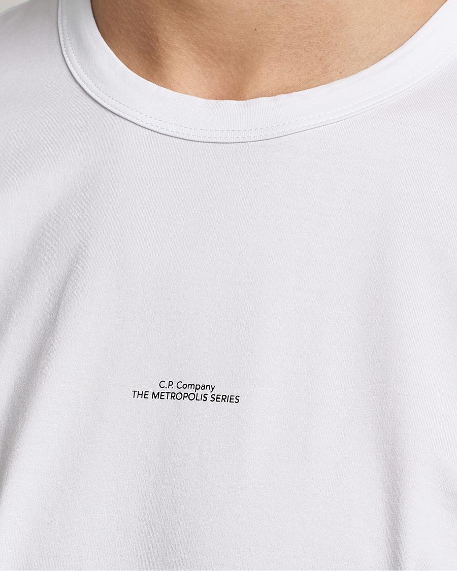 Homme | T-shirts | C.P. Company | Metropolis Mercerized Jersey T-Shirt White