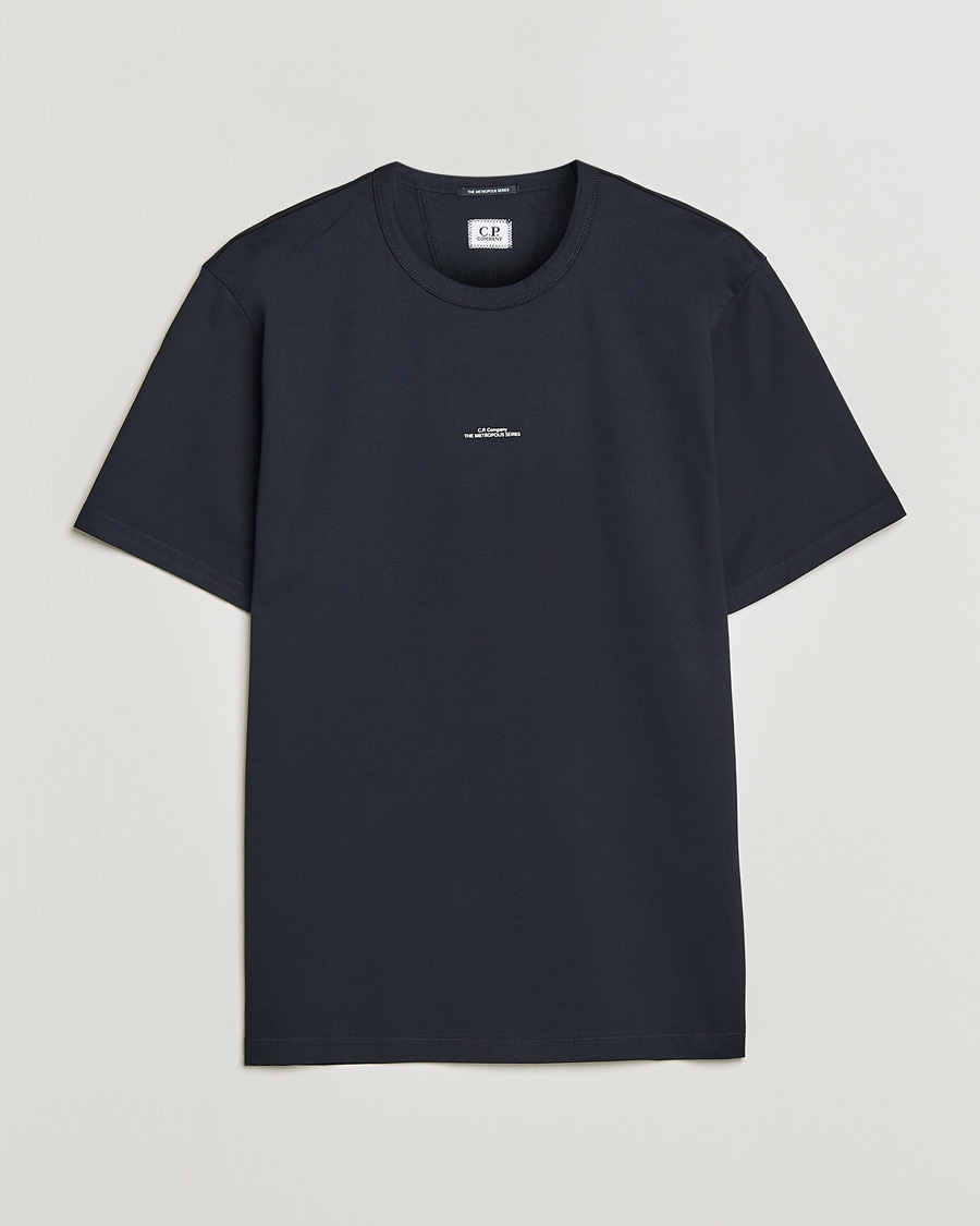 Homme | T-shirts | C.P. Company | Metropolis Mercerized Jersey T-Shirt Navy