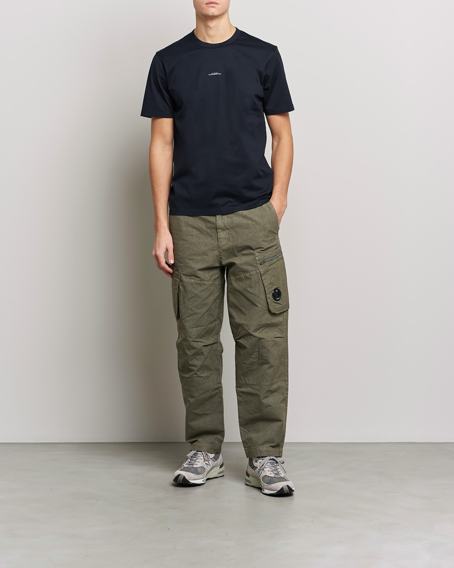 Homme | T-shirts | C.P. Company | Metropolis Mercerized Jersey T-Shirt Navy