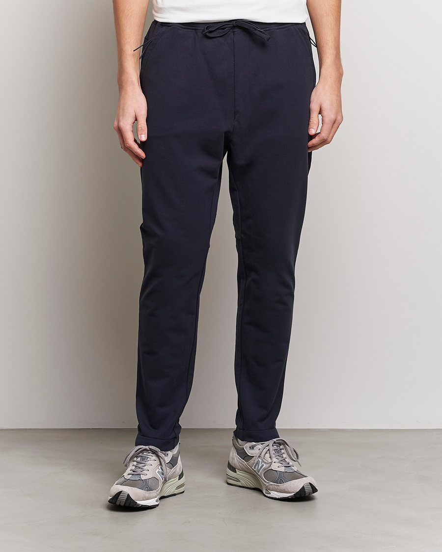 Homme | Pantalons | C.P. Company | Metropolis Stretch Fleece Sweat Pants Navy