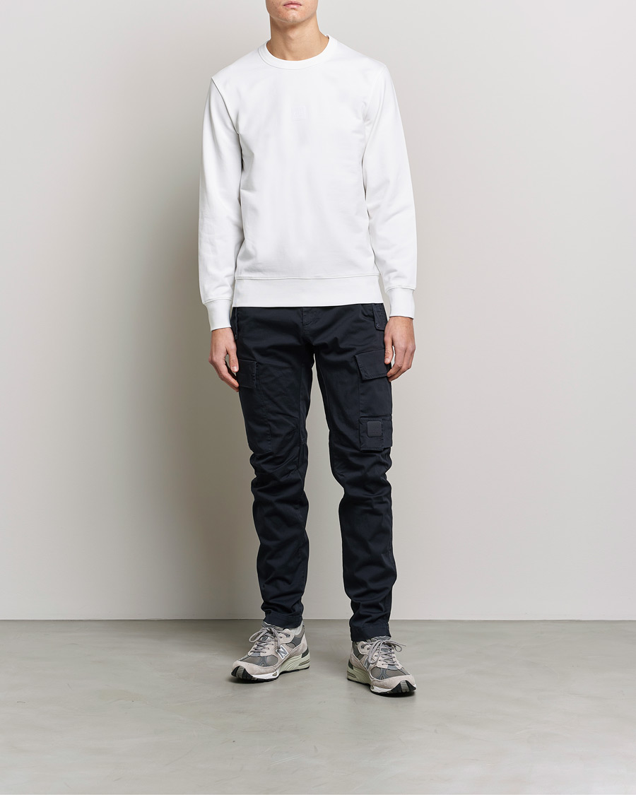 Homme | Pantalons | C.P. Company | Metropolis Satin Stretch Cargo Pants Navy