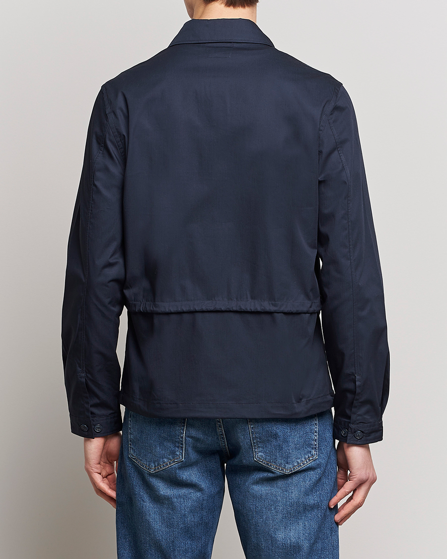 Homme | Chemises | C.P. Company | Metropolis Cotton Gabardine Overshirt Navy