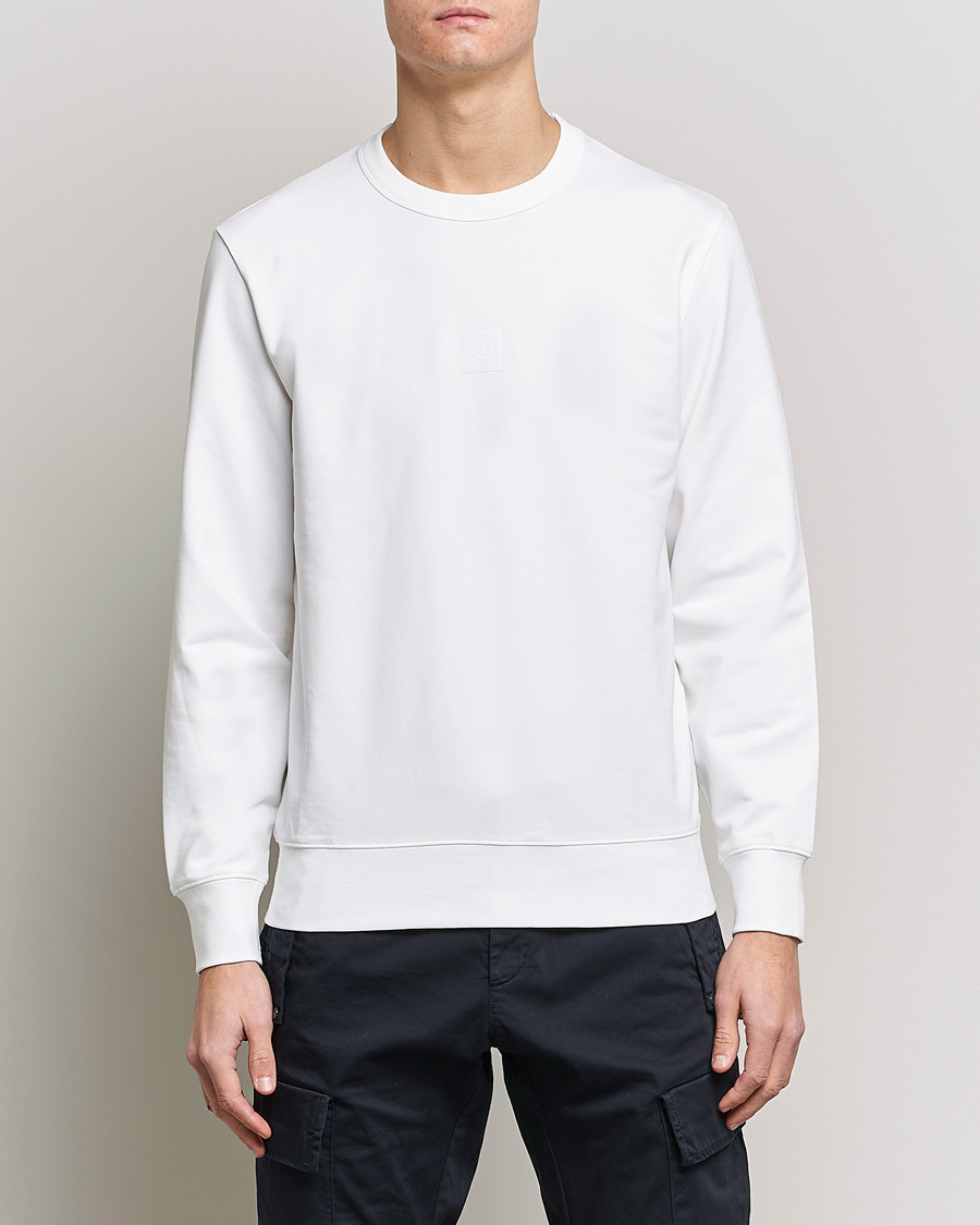 Homme | Pulls Et Tricots | C.P. Company | Metropolis Stretch Fleece Sweatshirt White