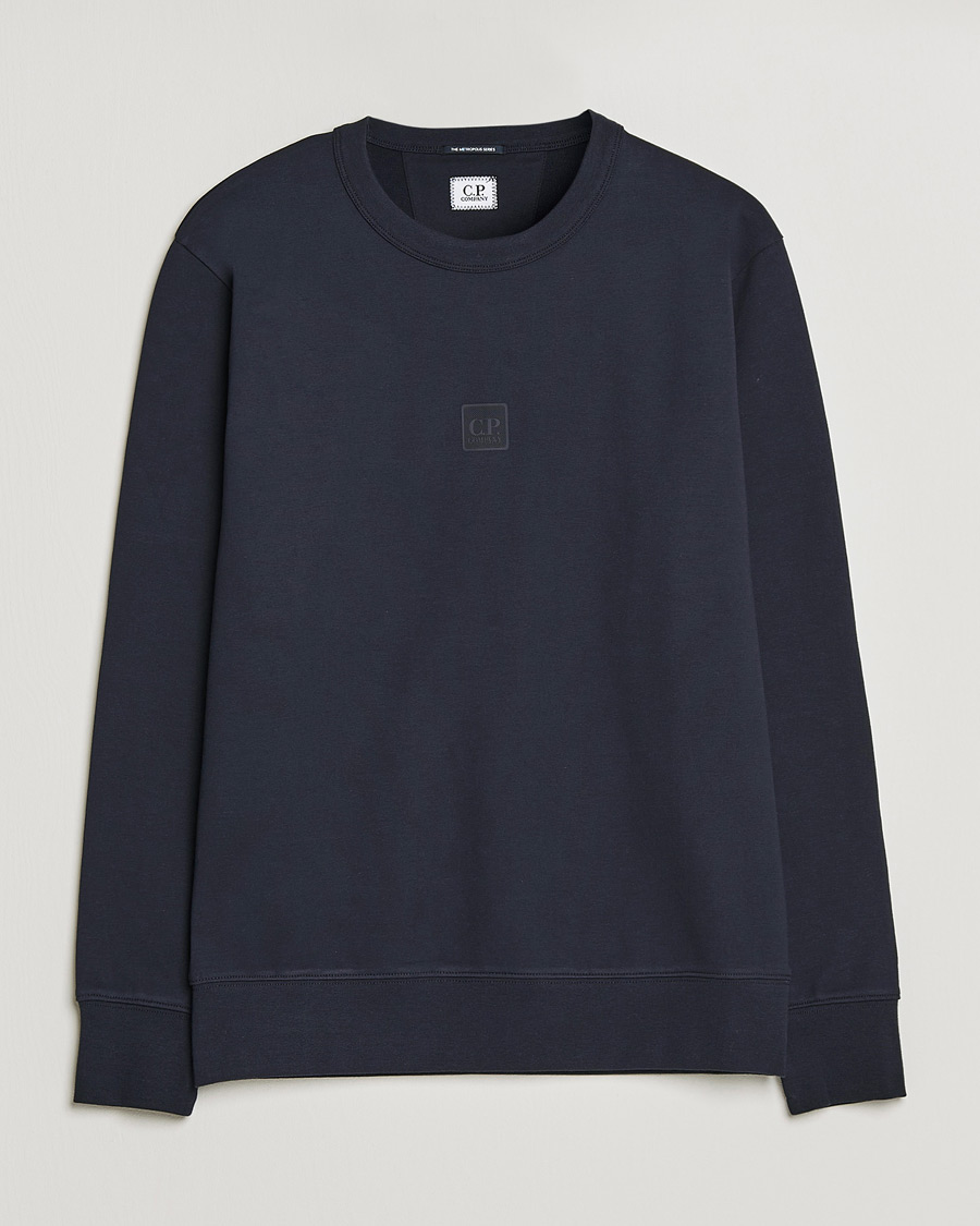 Homme | Pulls Et Tricots | C.P. Company | Metropolis Stretch Fleece Sweatshirt Navy