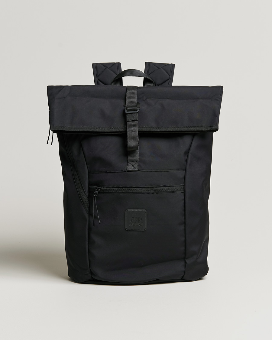 Homme | C.P. Company Metropolis Dynafil 3 Layers Backpack Black | C.P. Company | Metropolis Dynafil 3 Layers Backpack Black