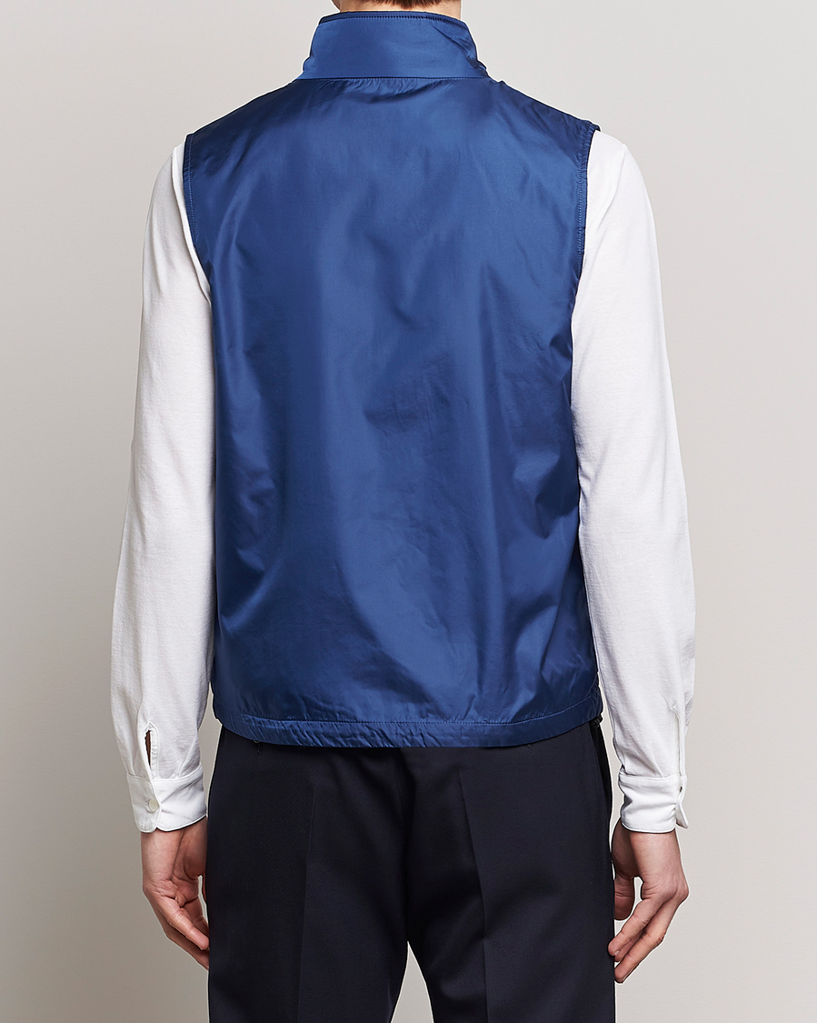 Homme | Gilets | Aspesi | Vernes Nylon Gilet Bluette