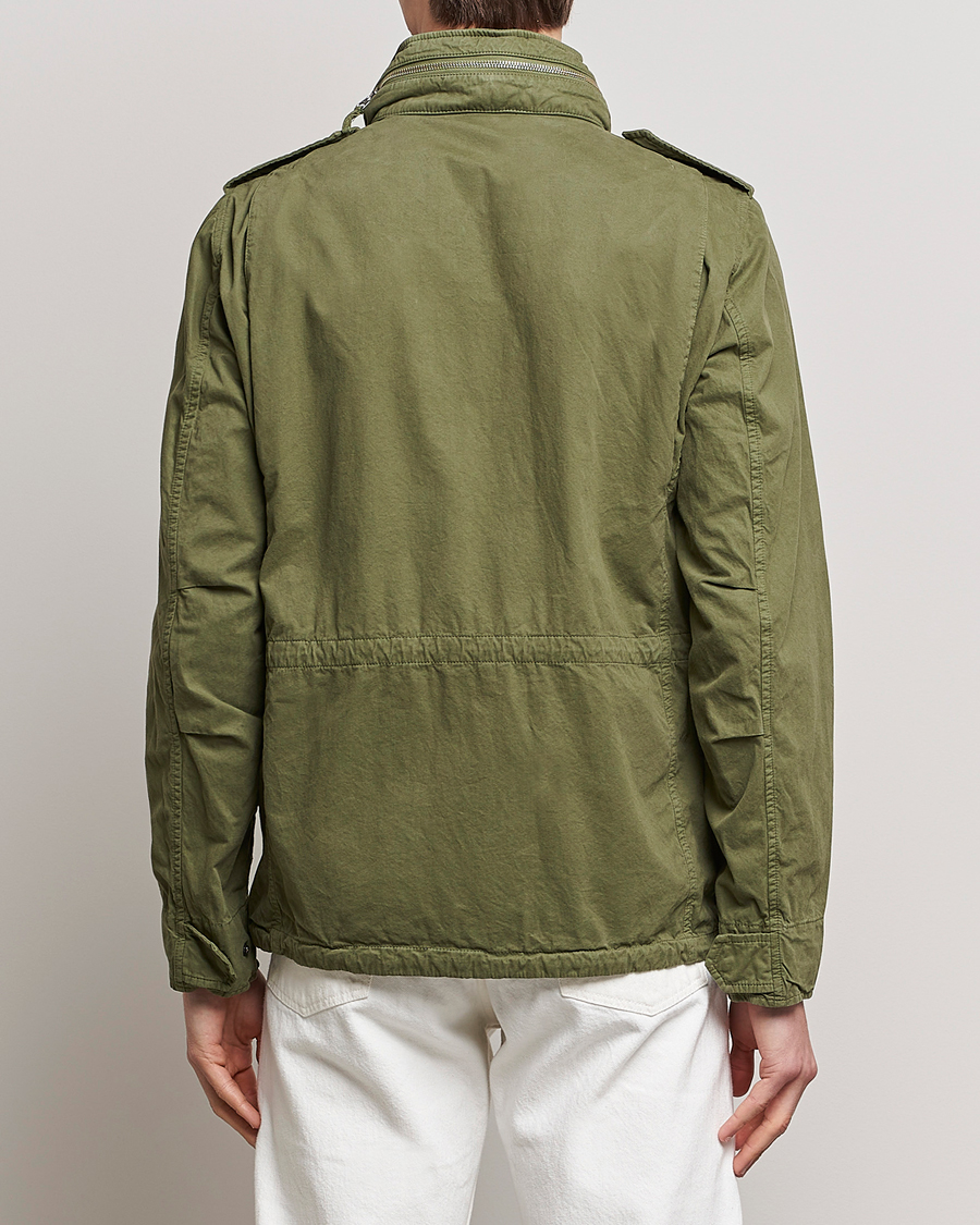 Homme | Manteaux Et Vestes | Aspesi | Cotton Field Jacket Army Green