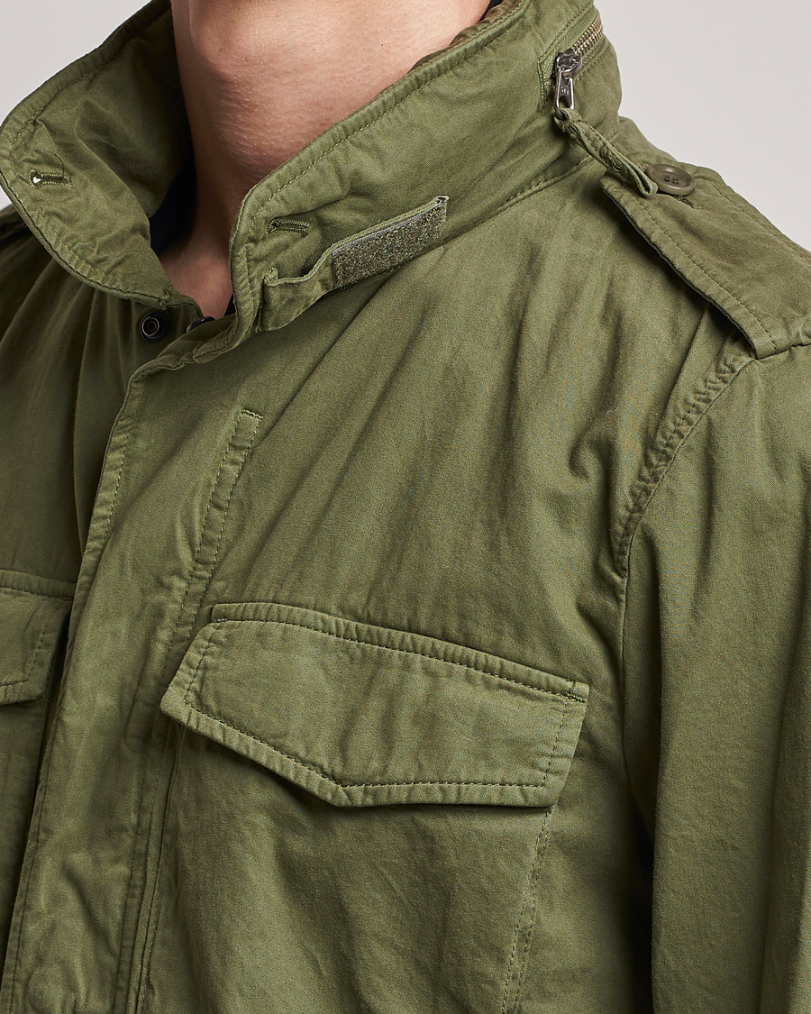 Homme | Manteaux Et Vestes | Aspesi | Cotton Field Jacket Army Green